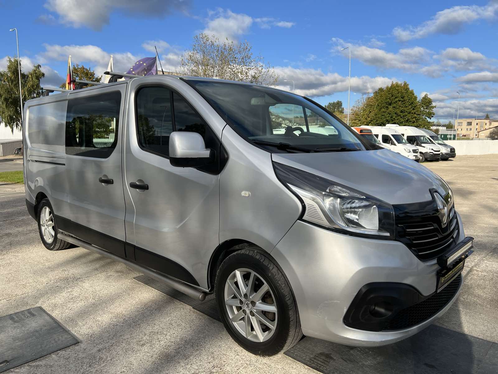 Renault Trafic, 1.6 l., krovininis mikroautobusas